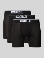 Obcisłe bokserki z elastycznym pasem w zestawie 3 szt. od Diesel - 10