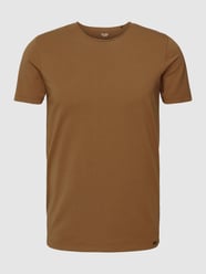 T-shirt met ronde hals van OLYMP Level Five Bruin - 40