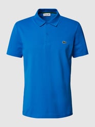 Regular Fit Poloshirt aus Baumwolle mit Label-Detail von Lacoste Blau - 1