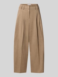 Regular Fit Weite Hose mit Viskose-Woll-Anteil Modell 'MAYLA 6/8' von Raffaello Rossi - 33