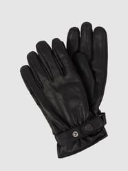 Handschoenen van rundleer, model 'Hooker' van Pearlwood Zwart - 2