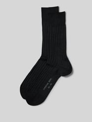 Socken mit Label-Print im 2er-Pack von Christian Berg Men Grau - 9