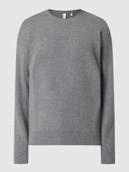 Pullover aus Viskosemischung von Jake*s Silber - 25