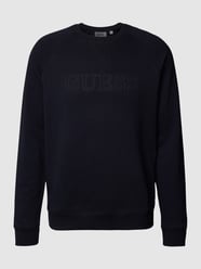 Sweatshirt mit Label-Detail von Guess Blau - 46