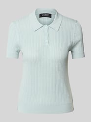 Koszulka polo z krótką listwą guzikową od Lauren Ralph Lauren - 24