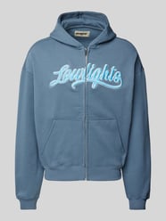 Sweatjacke mit Kapuze von Low Lights Studios Blau - 40