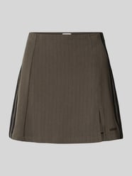 Spódnica mini z wyhaftowanym logo od adidas Originals - 45