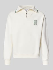 Troyer o kroju loose fit z mieszanki bawełny Model „Tennisc” od Lacoste - 9