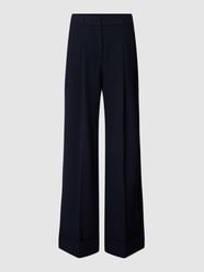 Stoffhose mit Bügelfalten von Luisa Cerano Blau - 44