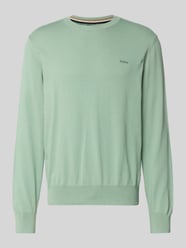 Regular Fit Strickpullover aus reiner Baumwolle Modell 'UPCAS' von BOSS - 24