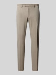 Pantalon met persplooien en achterzakken van MCNEAL Beige - 25
