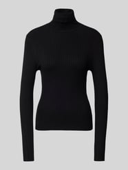 Sweter z dzianiny z golfem model ‘KAROL’ od Only - 12