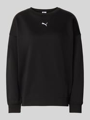 Bluza o kroju oversized z wyhaftowanym logo od Puma - 21