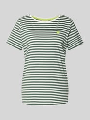 T-shirt met motief-stitching en ronde hals van FREE/QUENT - 16