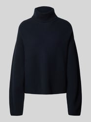 Rollkragenpullover mit Rippstrickmuster aus Wolle - curated by Maja Weyhe von Style Icon Collection - 13