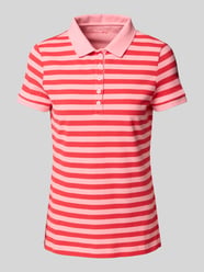 Regular fit poloshirt met structuurmotief van Christian Berg Woman - 1