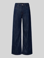High Waist Jeans Wide Fit Dark Wash von BOSS Orange - 30
