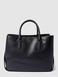 Bowlingtas van leer, model 'MARCY' van Lauren Ralph Lauren Blauw / turquoise - 34
