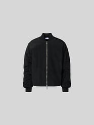 Bomberjacke mit gerippten Abschlüssen von WON HUNDRED - 5
