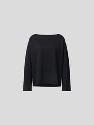 Longsleeve mit U-Boot-Ausschnitt von Juvia Schwarz - 17