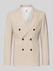 Slim fit colbert met Reverskraag Model 'Phinix' van CG – CLUB of GENTS Beige - 21