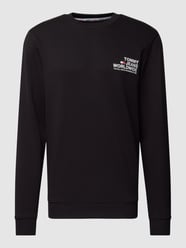 Sweatshirt met ronde hals, model 'ENTRY GRAPHIC' van Tommy Jeans Zwart - 11