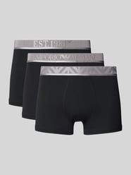 Trunks mit Label-Bund im 3er-Pack von Emporio Armani - 8
