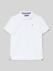poloshirt met geborduurd logo van Tommy Hilfiger Teens - 16