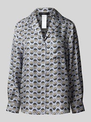Regular fit zijden blouse met reverskraag, model 'ONCIA' van Weekend Max Mara - 17
