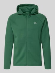 Bluza rozpinana o kroju regular fit z dodatkiem bawełny od Lacoste Sport - 20