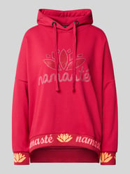 oversized hoodie van pure katoen model 'Namasté' van miss goodlife - 5