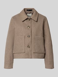 Regular Fit Blouson mit aufgesetzten Taschen Modell 'JANNET' von ICHI Beige - 46