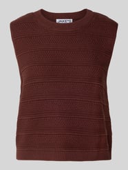 Stricktop mit Strukturmuster von JAKE*S STUDIO WOMAN - 24