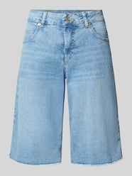Bermudy jeansowe o kroju baggy fit z wpuszczanymi kieszeniami model ‘Rich’ od MAC - 6