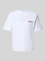 Regular Fit T-Shirt aus Baumwoll-Viskose-Mix von REVIEW - 26