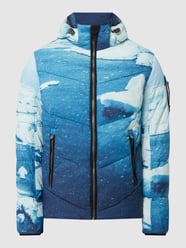 Steppjacke mit abnehmbarer Kapuze   von Tom Tailor Blau - 35