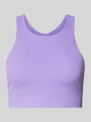 Sport-BH mit Racerback Modell 'Lift Mid Support' von Stronger Lila - 4