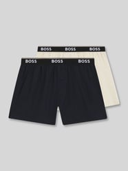 Loose fit boxershorts in set van 2 model '2P BOXER SHORTS EW' van BOSS - 14