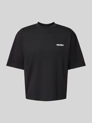 T-Shirt mit Label-Print von REVIEW Schwarz - 44