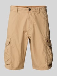 Loose Fit Cargoshorts mit Logo-Stitching Modell 'NOTO 2.0' von Napapijri Beige - 26