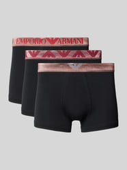 Slim Fit Trunks aus Baumwoll-Mix im 3er-Pack von Emporio Armani - 19