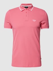 Poloshirt mit Label-Stitching Modell 'Agnello' von JOOP! Jeans Pink - 10