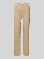 Regular fit jeans in 5-pocketmodel, model 'CICI 34' van Angels Beige - 46