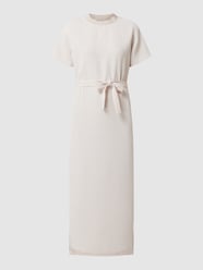 Kleid mit Taillengürtel Modell 'Melina' von Another Label Weiß - 16