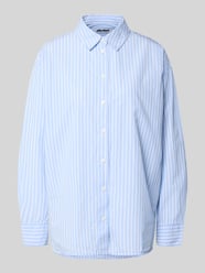 Basic bluzka koszulowa z czystej bawełny od REVIEW - 9