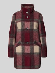 Jacke mit Stehkragen und Knopfleiste von Fuchs Schmitt Bordeaux - 45