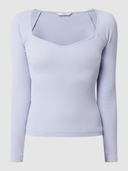 Cropped Longsleeve mit Stretch-Anteil Modell 'Gwen' von Only - 42