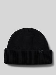 Beanie mit Label-Detail Modell 'FEODORE' von Barts Schwarz - 46