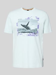 T-shirt met motiefprint van BOSS Orange - 38