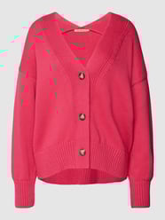 Strickjacke aus Baumwolle mit Knopfleiste von Smith and Soul Rosa - 41